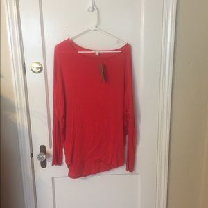 Francescas Red Knock off Piko NWT